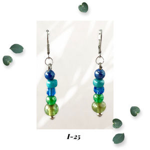 Fruitasia - Glass Bead Dangle Earrings